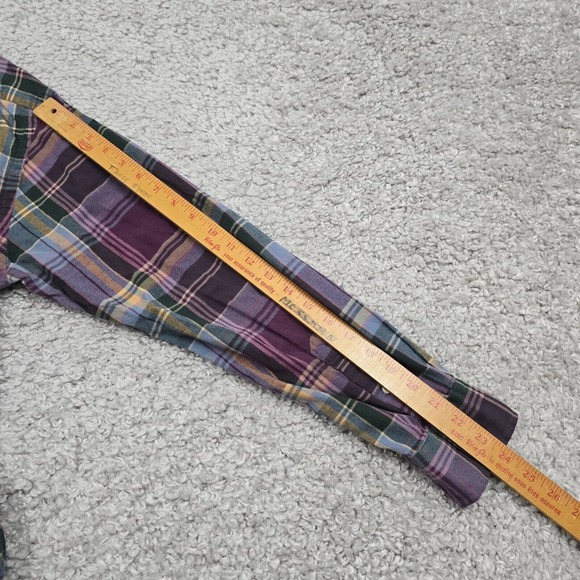 Polo Ralph Lauren Shirt Mens‎ Large Colorful Plaid Button Up Long Sleeve Office - Picture 9 of 10